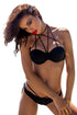 Angelika Black Criss-Cross Bikini