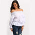 Vivien Off The Shoulder Bow Long Sleeve