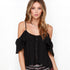 Vinny Black Summer Top