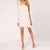 Kellie White Asymmetrical Chiffon Dress - Lobby