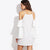 Lyndsey A-line Ruffle Shoulder Long Sleeve Dress - Lobby
