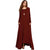 Christina Burgundy Long Sleeve Maxi Dress - Lobby