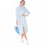 Angelica Light Blue Casual Denim Dress - Lobby