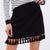 Celie Black Empire Waist Tassel Skirt - Lobby