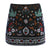 Felice Embroidered Black High Waisted Skirt - Lobby