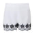 Alice White Embroidered High Waisted Shorts - Lobby