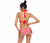 Jamie Red Striped Halter Bikini - Lobby