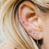 Lena Star Moon Heart Stud Earring Set