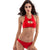 Amaris Red Cut Out Bikini - Lobby