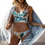 Nyree Floral Thong Zipper Bikini - Lobby