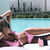 Margi Pink Stripe Tie Knot Bikini - Lobby