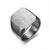 Tracy Grey Stainless Steel Square Ring - Lobby