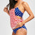 Alayna Stripes and Stars Swimsuit - Lobby